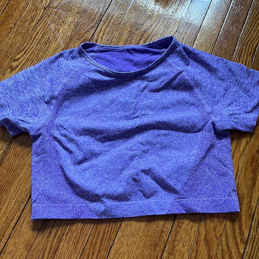 Workout crop top